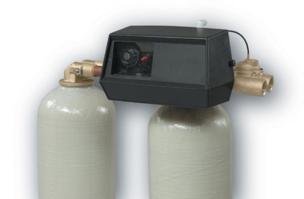 Fleck Electronic Valve Less Drain Line Flow Control and Cover