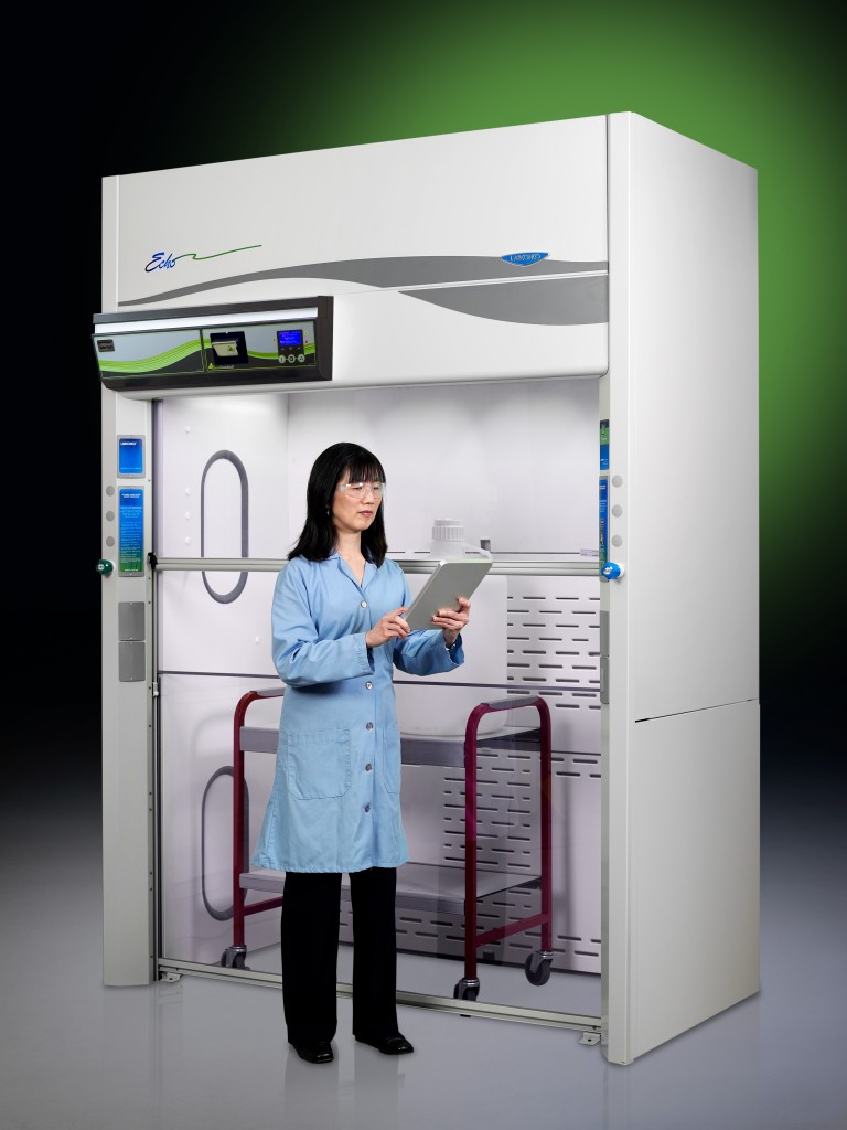 183817020 8' Protector Echo Filtered Floor-Mounted Fume Hood
