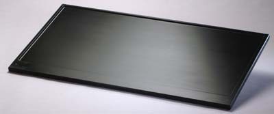 3908408 8' Black Solid Epoxy Work Surface