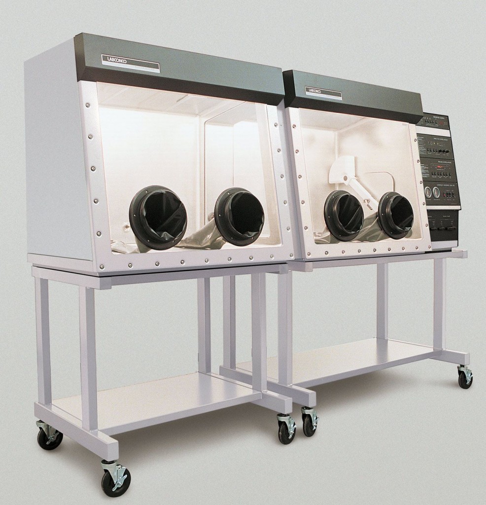 5060122 Protector Stainless Steel Double Controlled Atmosphere Glove Box