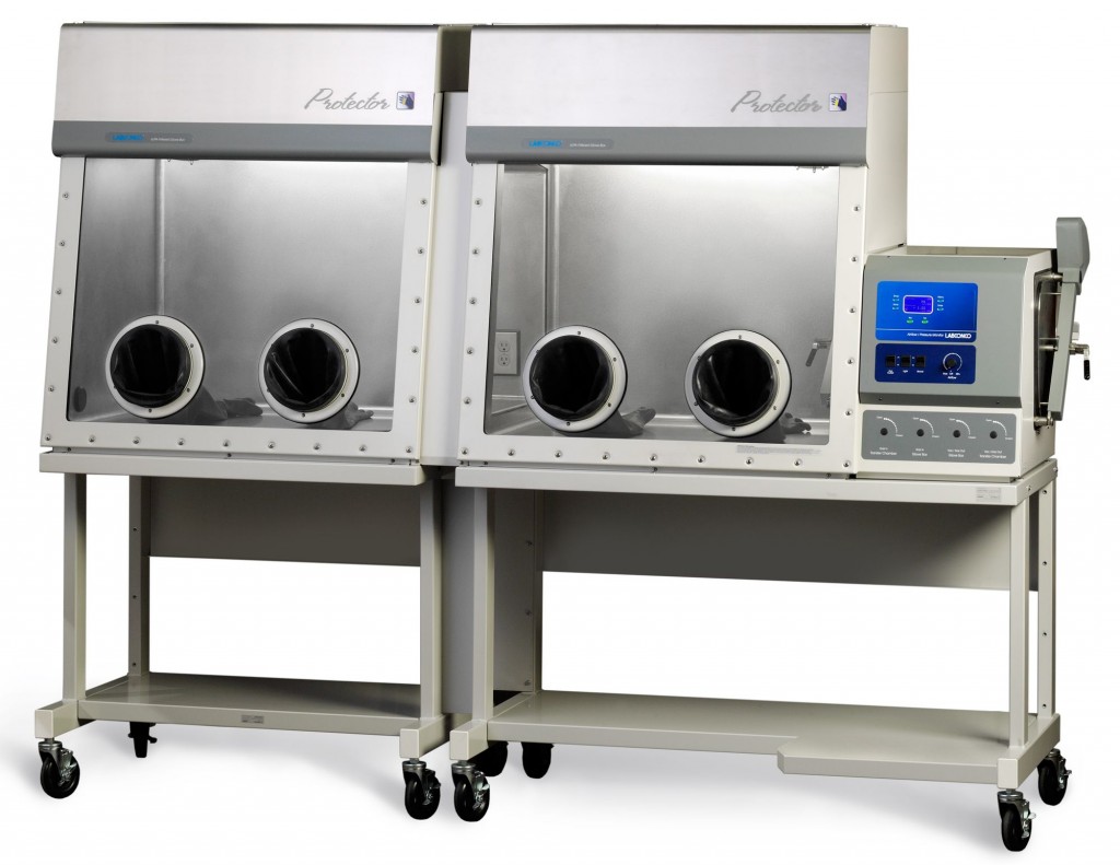 5080112 Protector Stainless Steel Double Controlled Atmosphere Glove Box