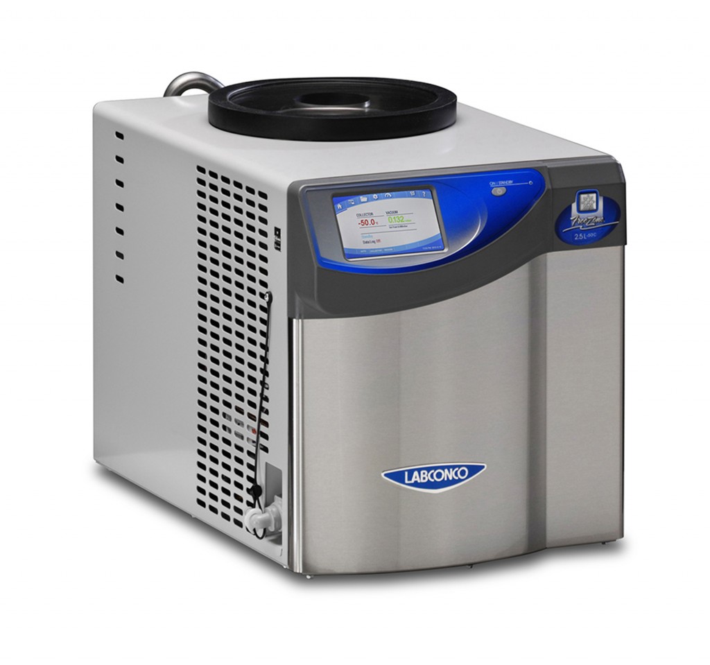 FreeZone 2.5 Liter -50C Benchtop Freeze Dryer