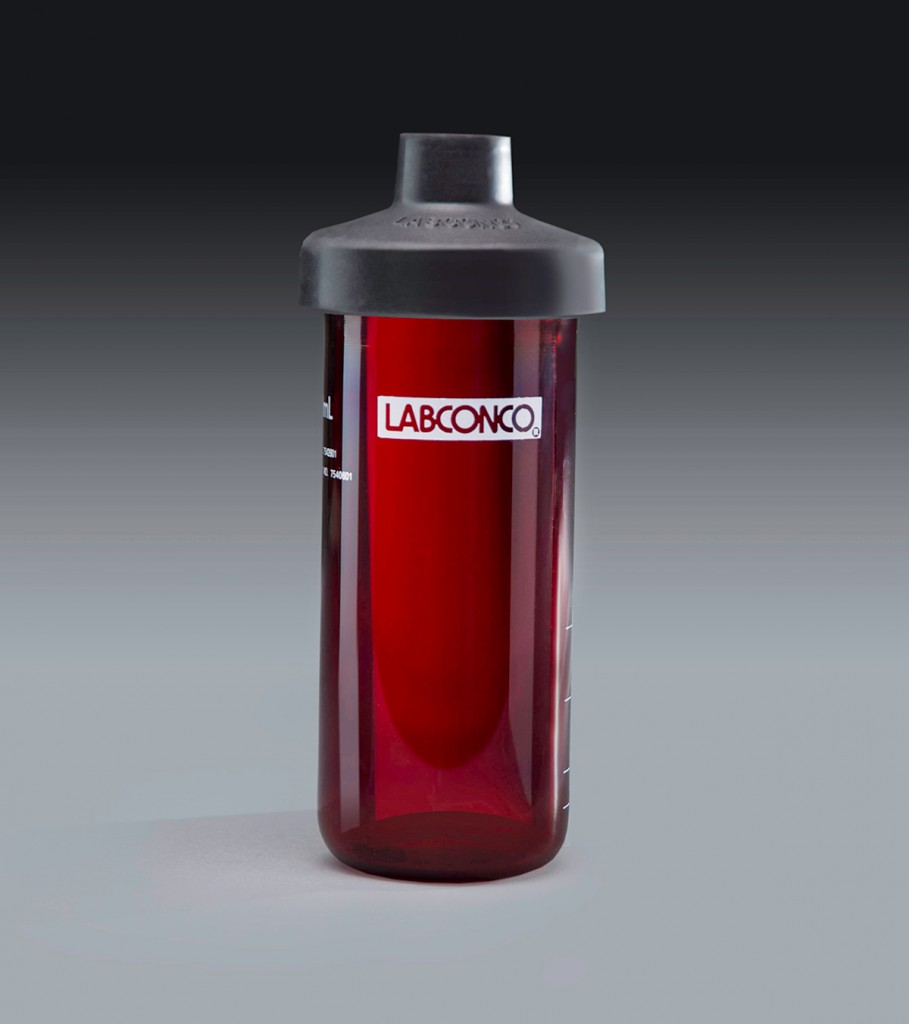 7540601 300 ml Complete Fast-Freeze Flask -  Amber