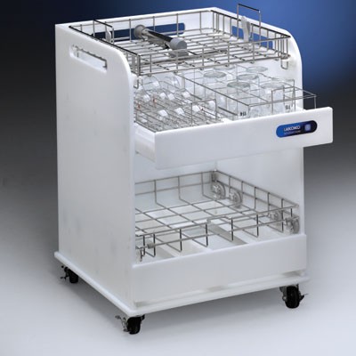 8027000 ScrubberMate Glassware and Rack Cart