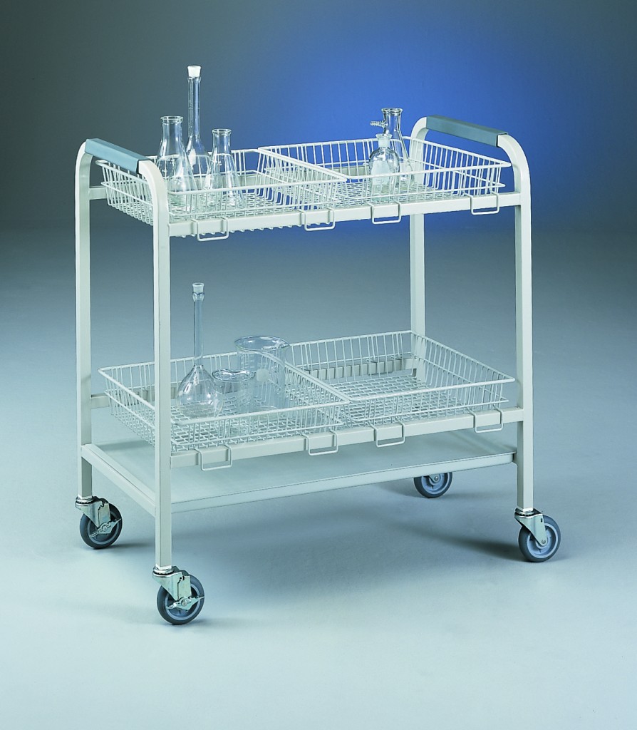 8045000 4-Basket Glassware Cart