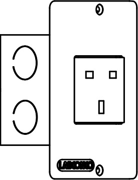 Single Electrical Receptacle Kit