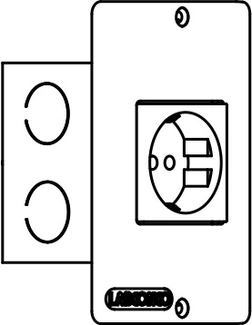 Single Electrical Receptacle Kit