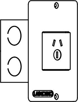 Single Electrical Receptacle Kit