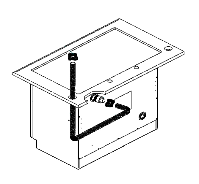 9910000 Solvent Storage Cabinet Vent Kit