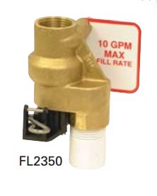 Fleck 2350 Commercial Safety Valve Less Float