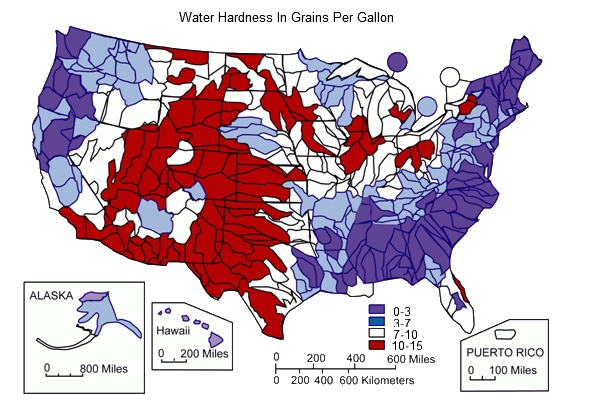 Commercial Water Softener Sizing Chart