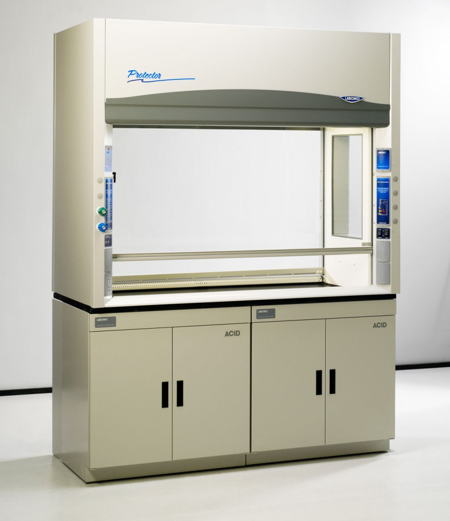 4 Foot Protector Pass-Through Laboratory Hoods